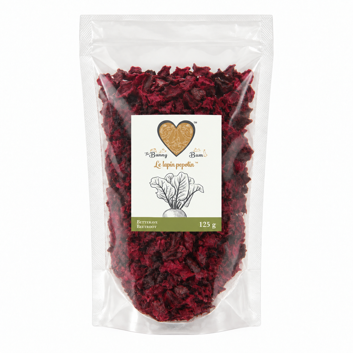Betterave - Bunny Bum — produit entier sur fond blanc