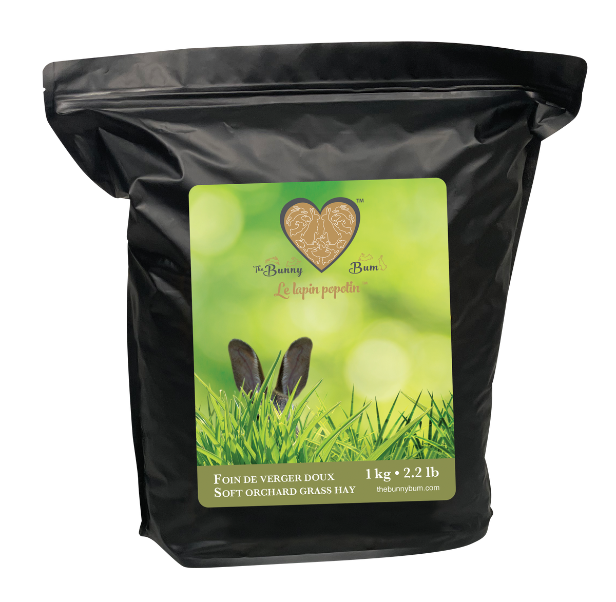 Foin de verger doux - Bunny Bum — produit entier sur fond blanc